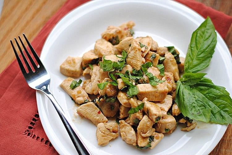 Spicy Basil Chicken