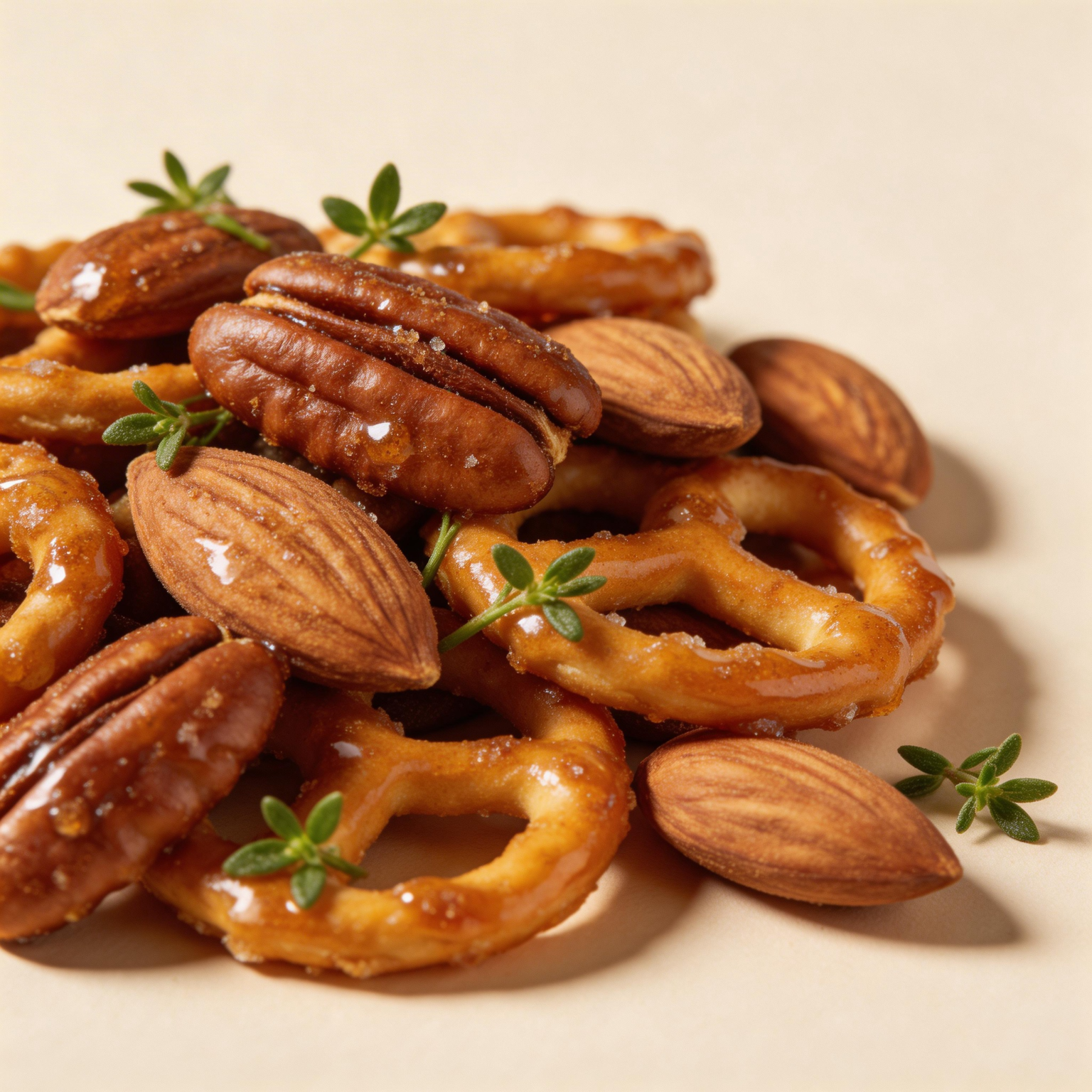 Maple Thyme Snack Mix