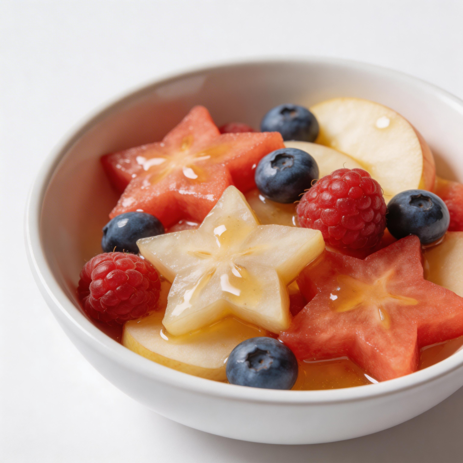 Red White and Blueberry Fruit Salad