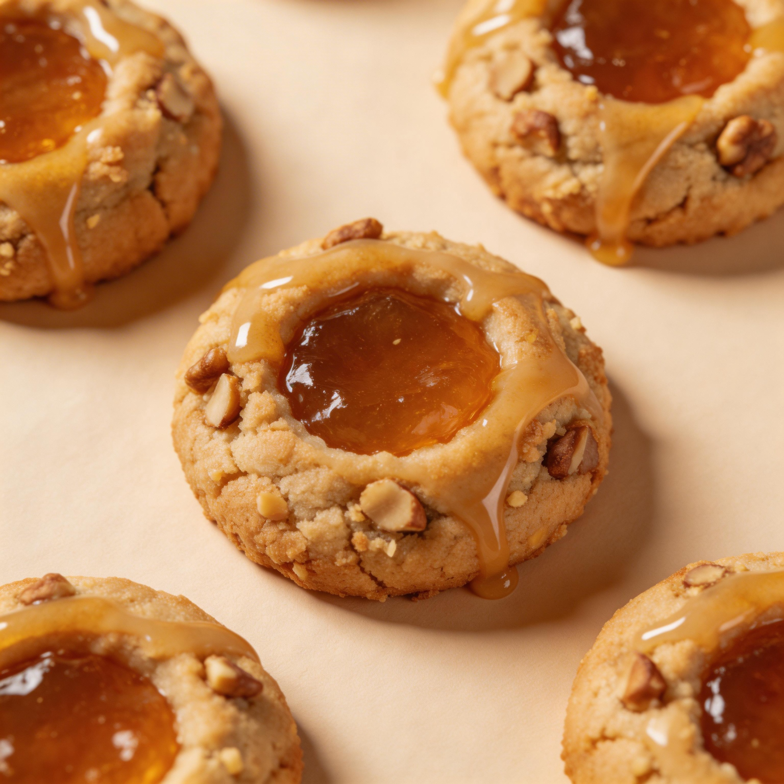Apple Cinnamon Thumbprint Cookies