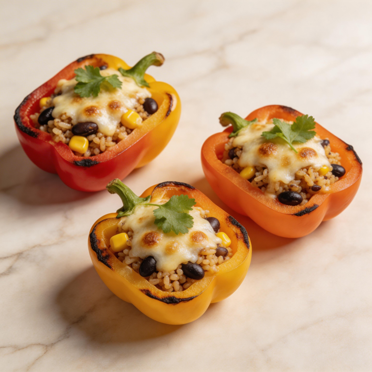 Quinoa Mini Stuffed Peppers