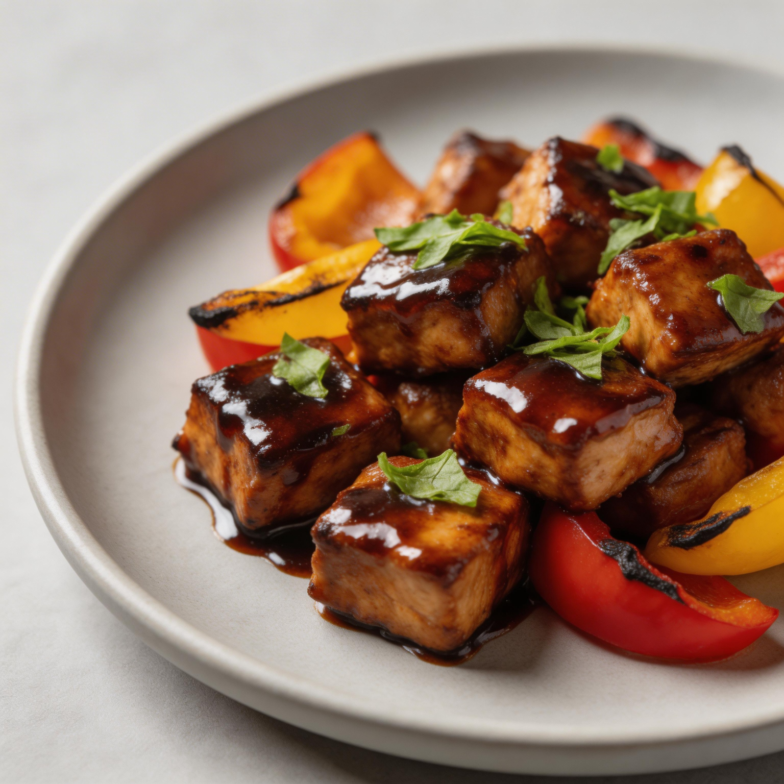 Balsamic Chicken and Peppers