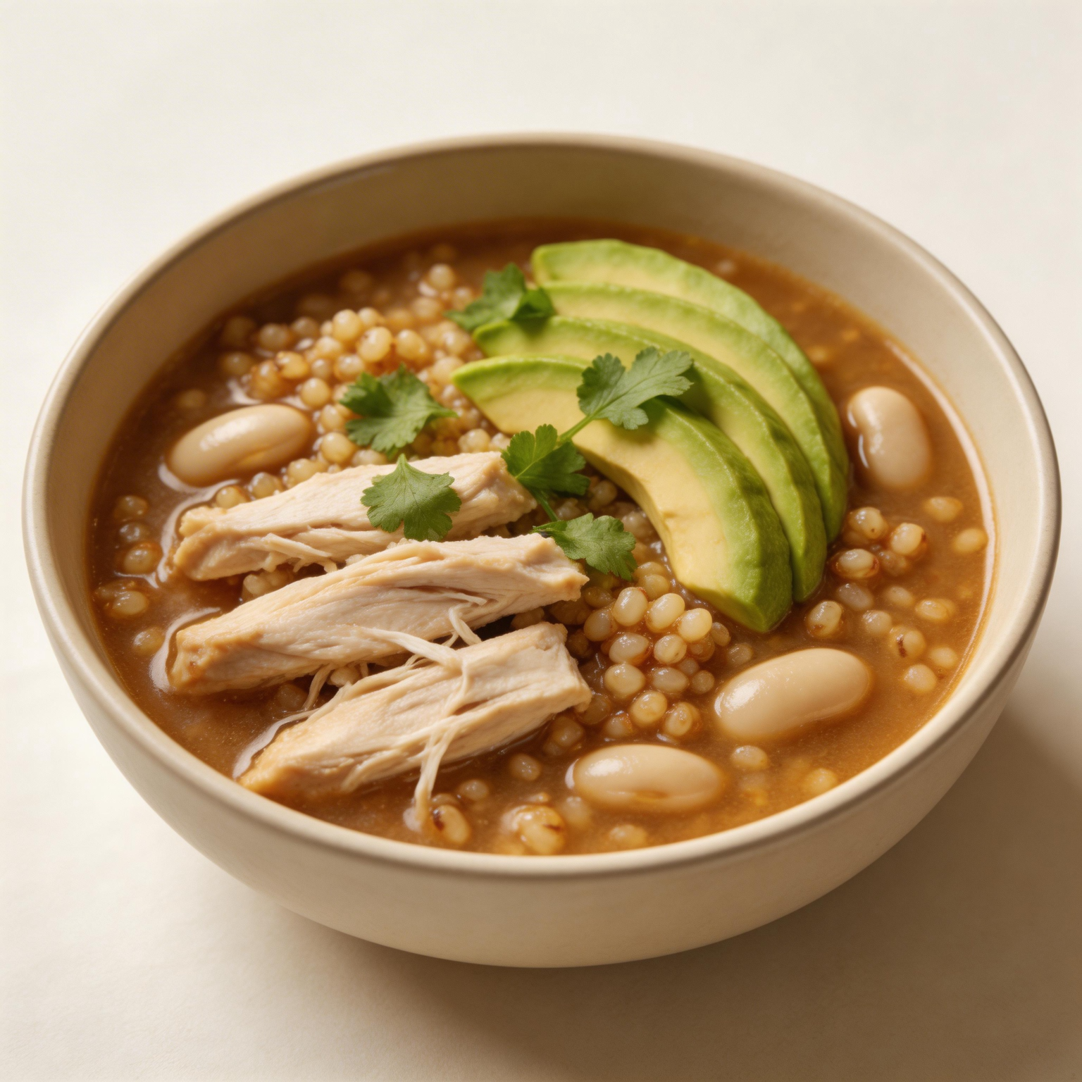 White Chicken and Quinoa Chili