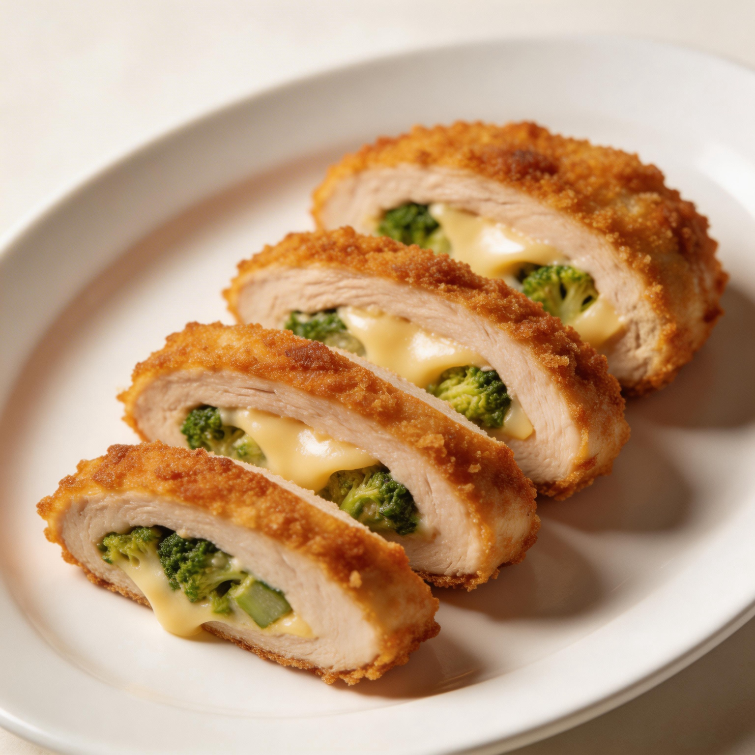 Broccoli and Swiss Stuffed Chicken