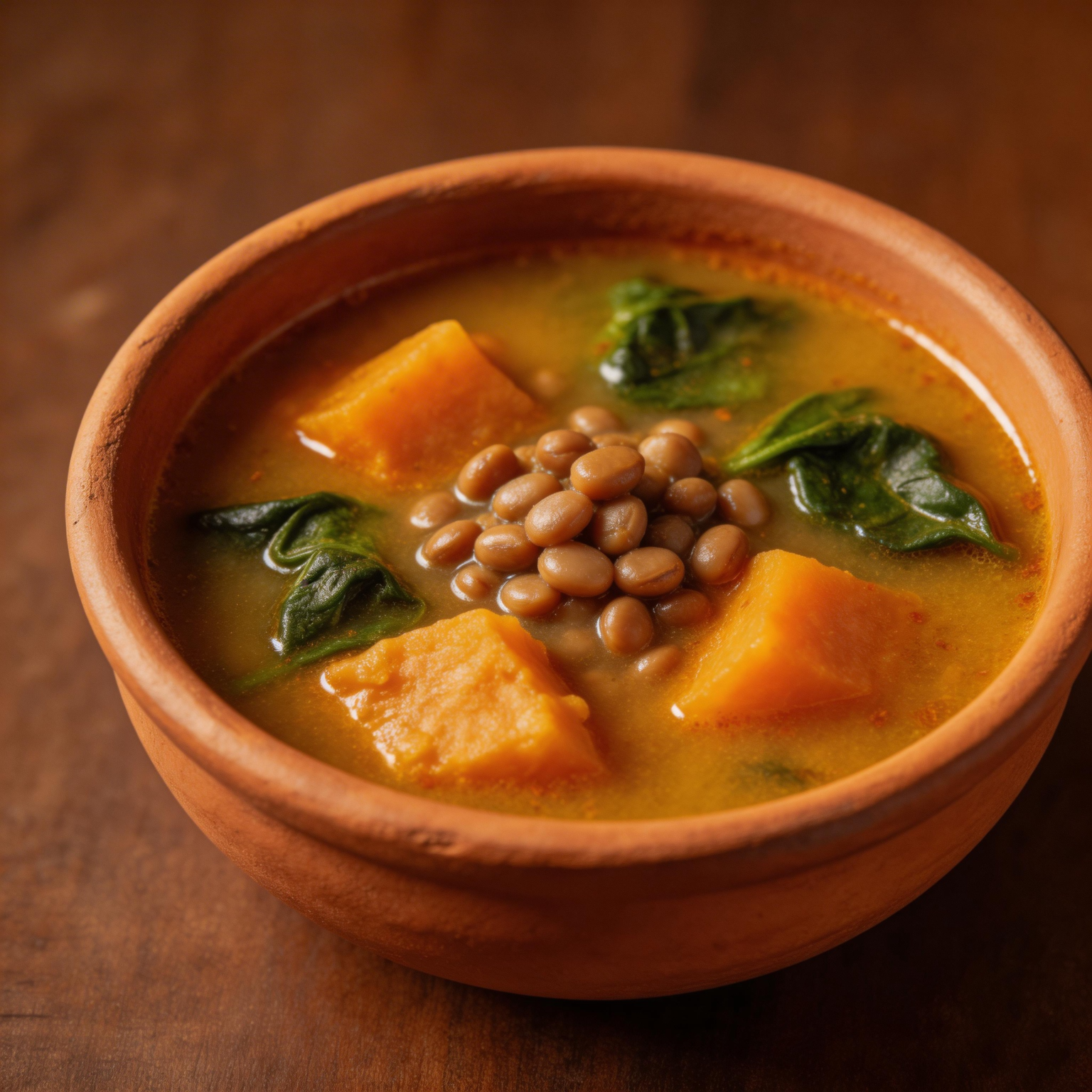 Sweet Potato Lentil Soup