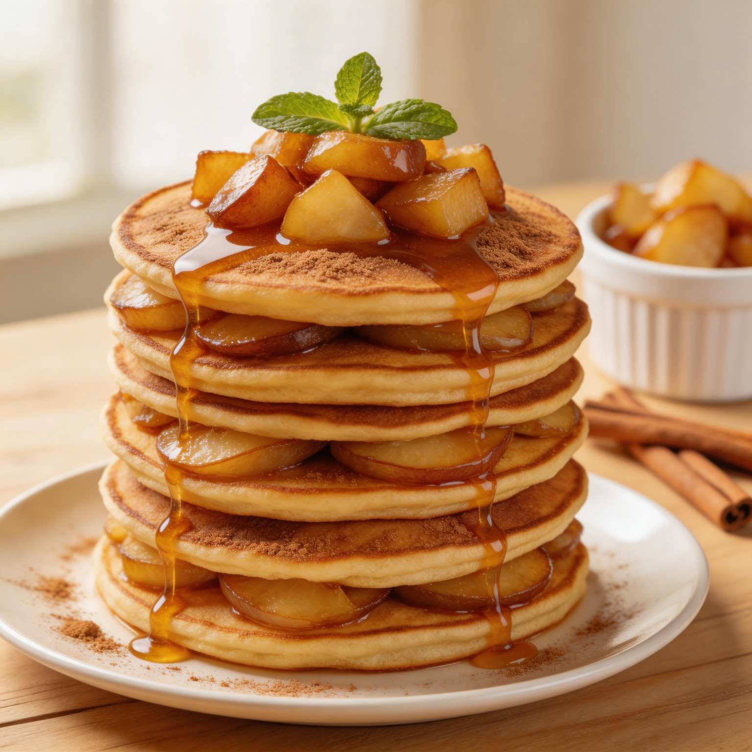 Apple Cinnamon Pancakes