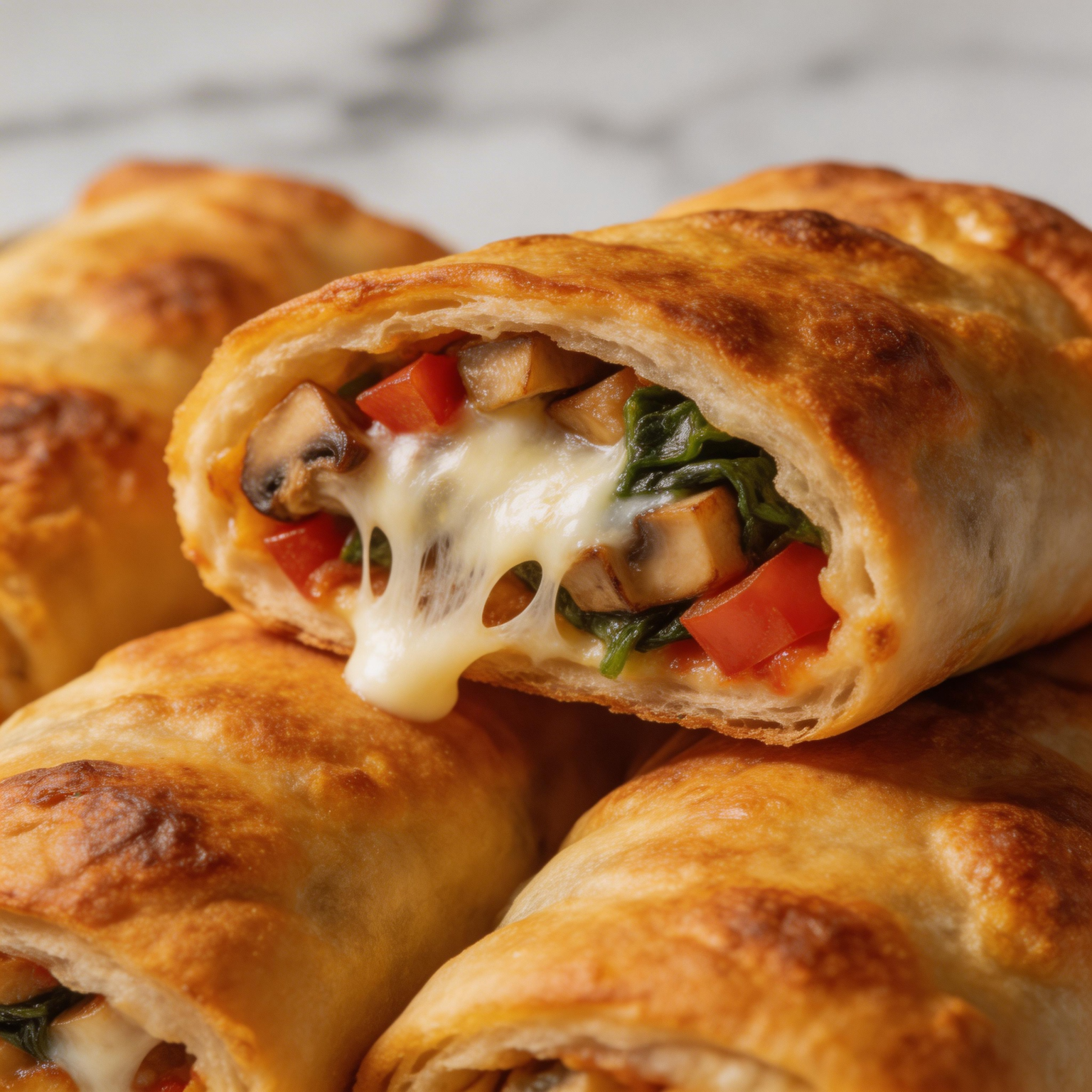 Veggie Pizza Rolls