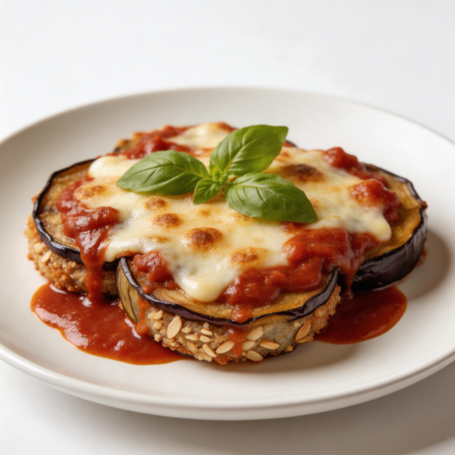 Air Fryer Eggplant Parmesan