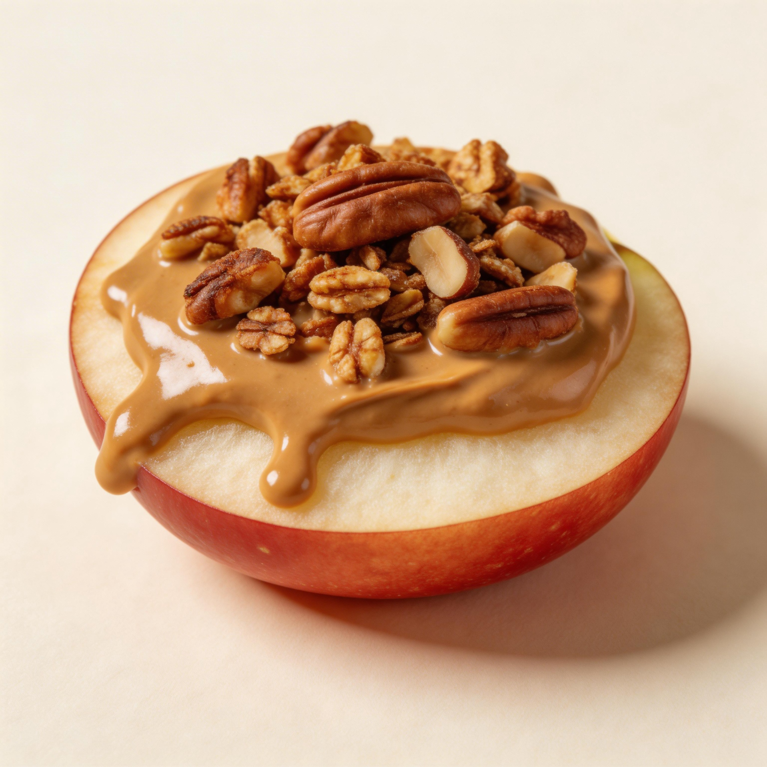 Apple Peanut Butter Rings