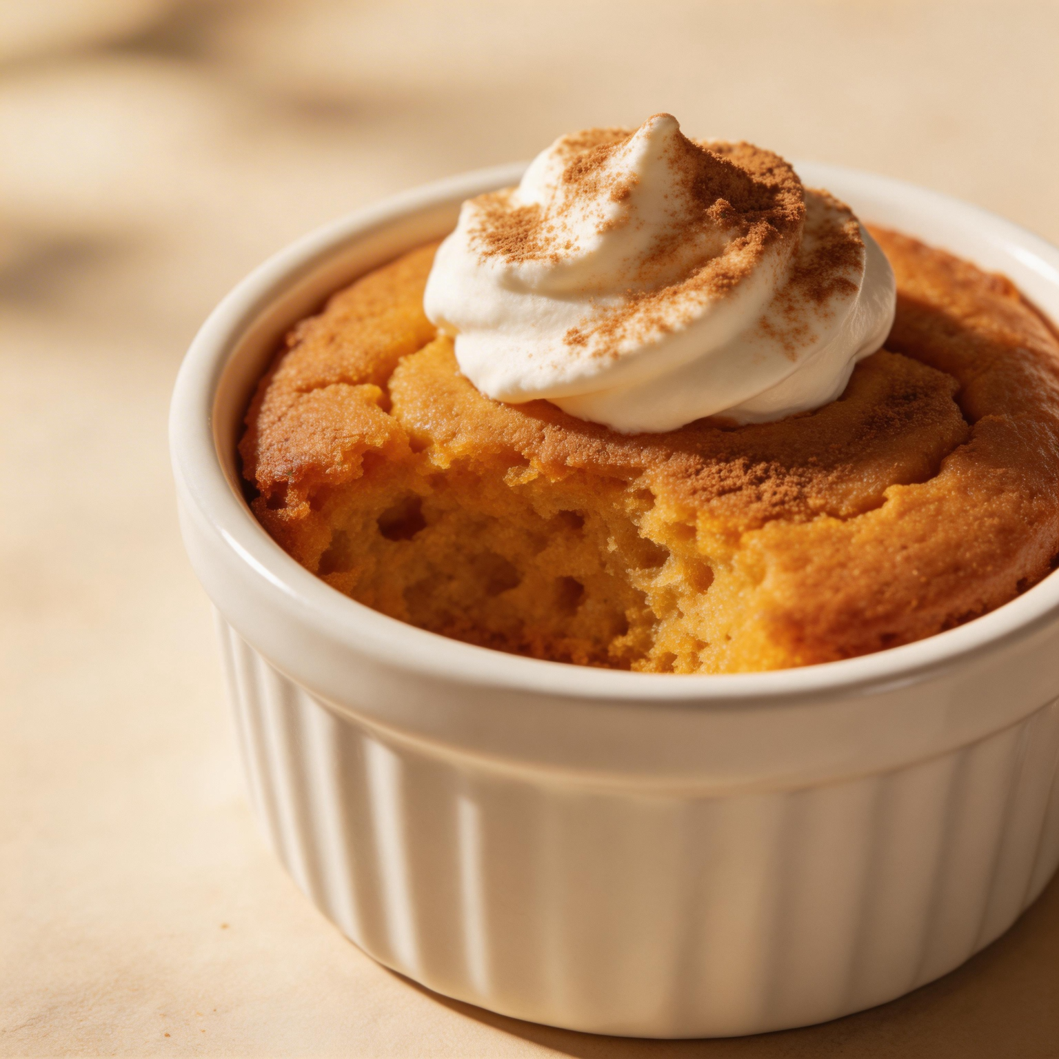 Pumpkin Spice Mug Cake