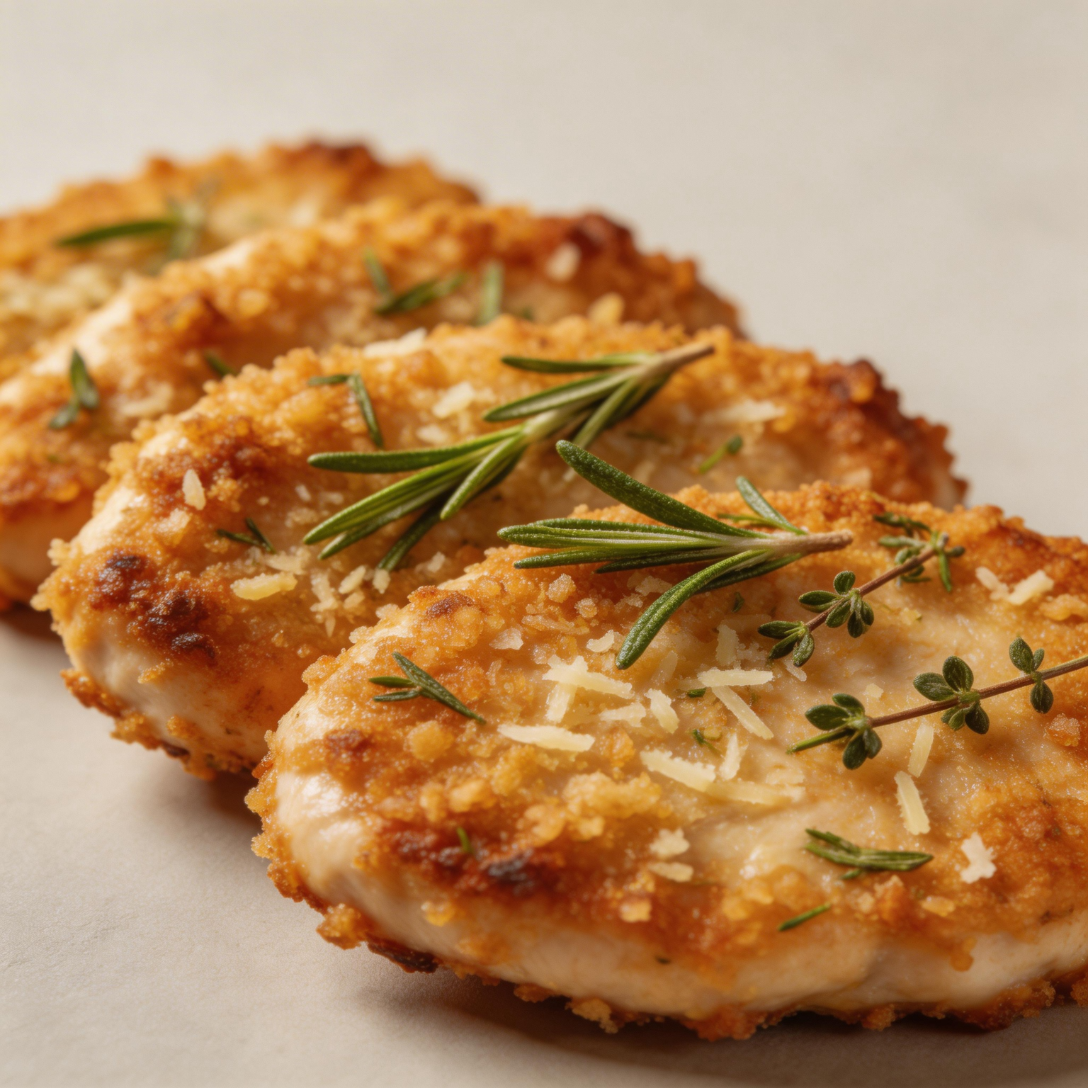 Herb-Crusted Parmesan Chicken