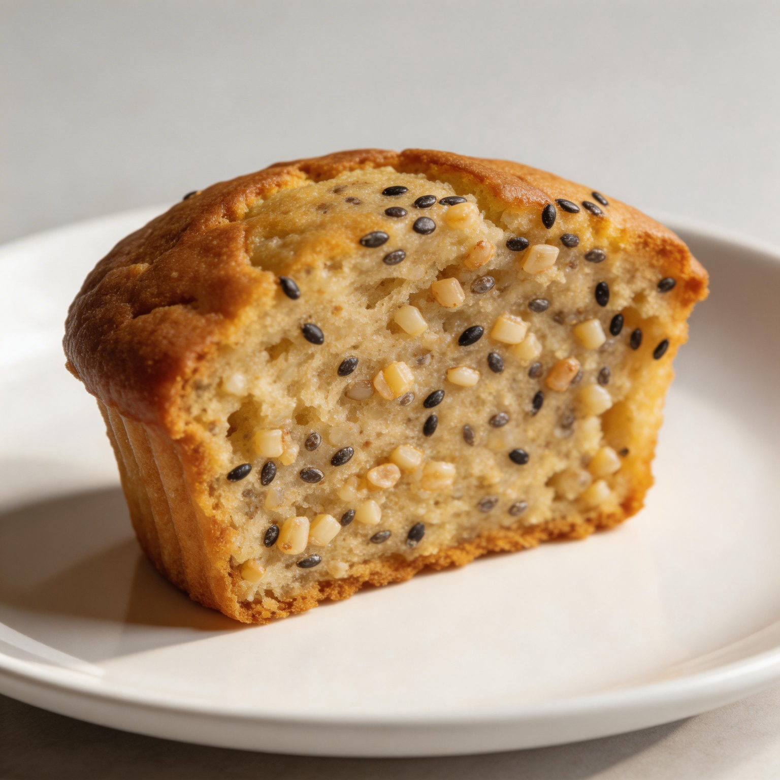 Chia Seed Quinoa Muffins