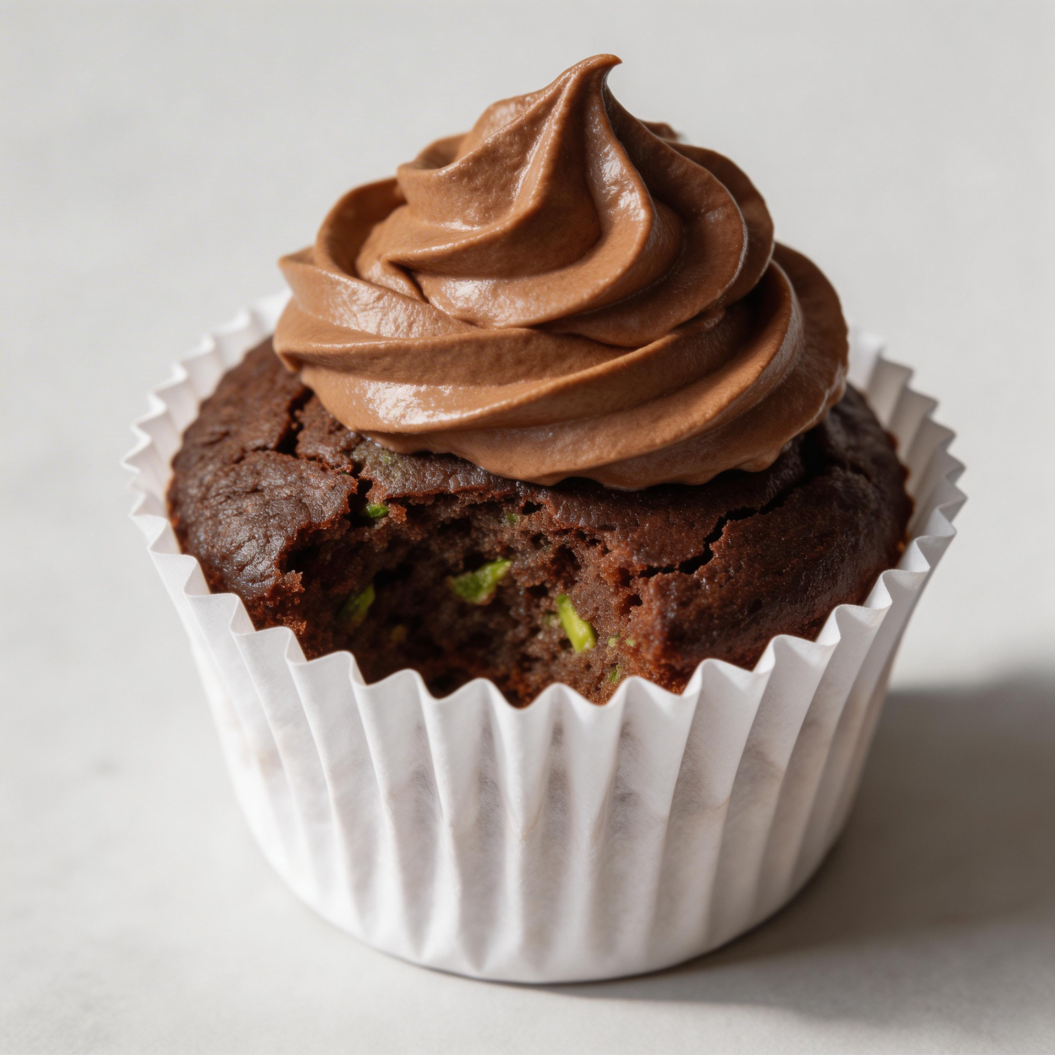 Chocolate Zucchini Cupcakes