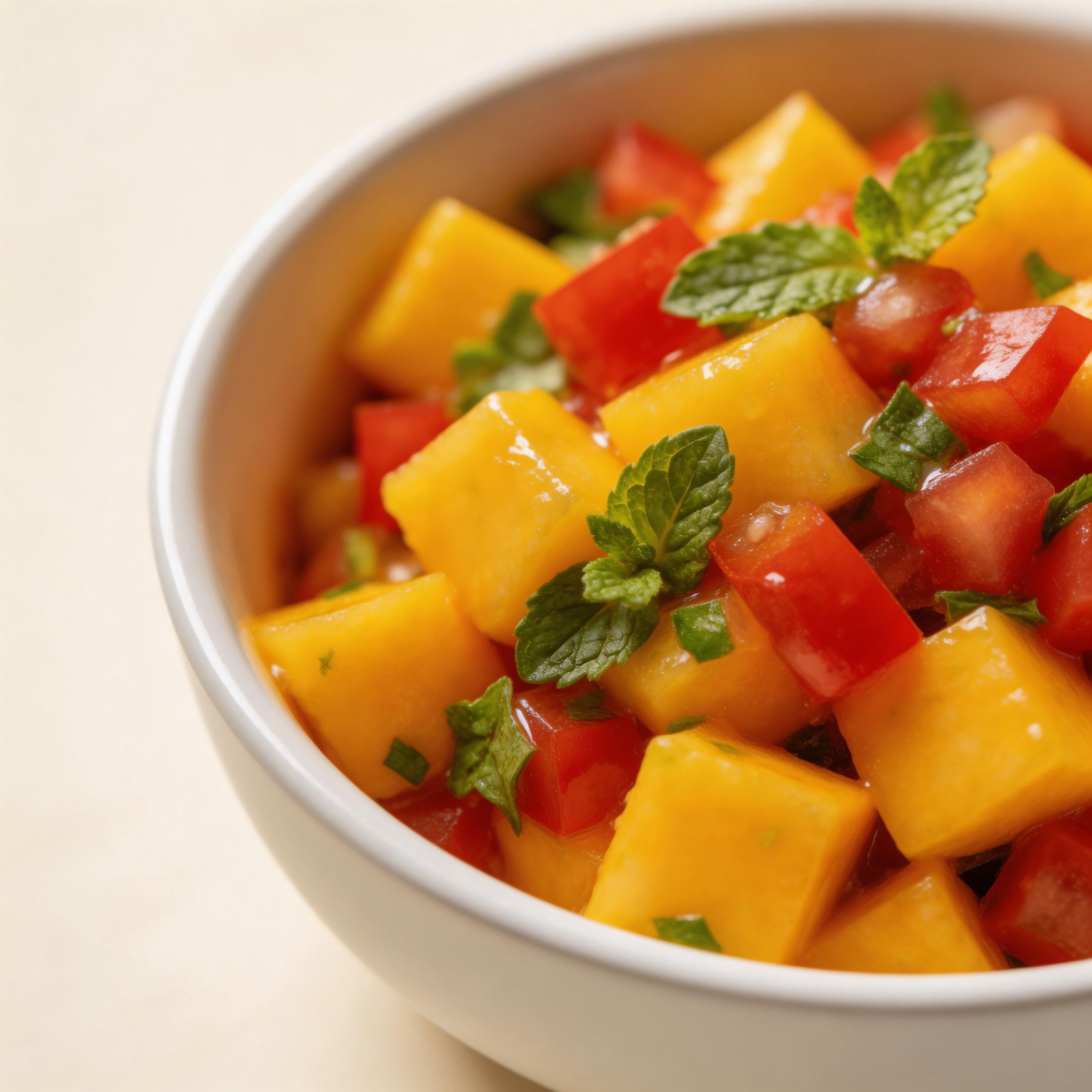 Minty Mango Salsa