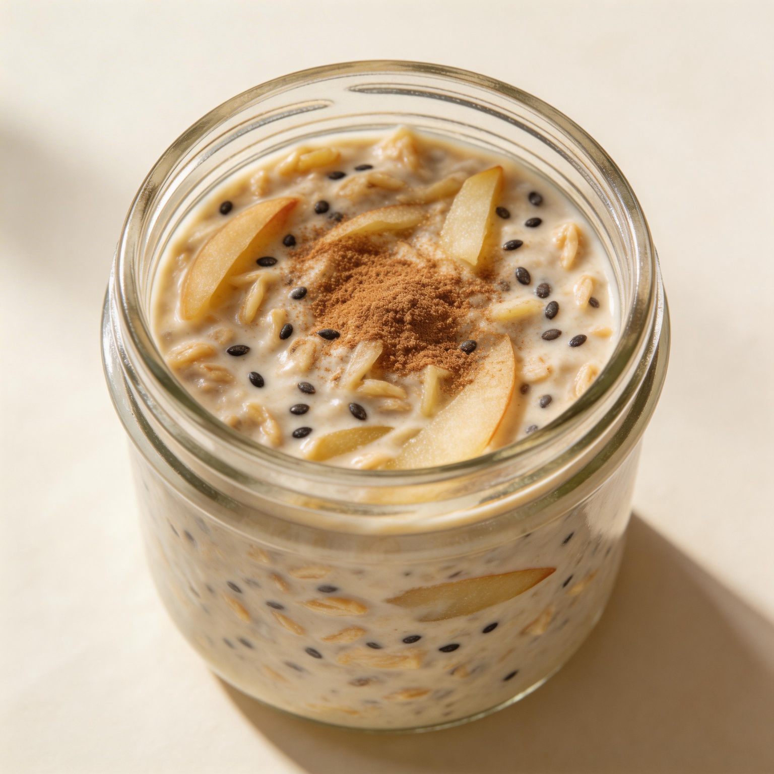 Apple Pie Overnight Oats