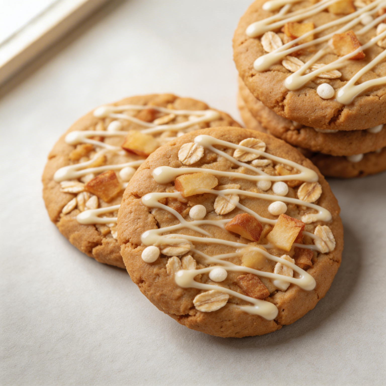 Apple Peanut Butter Cookies