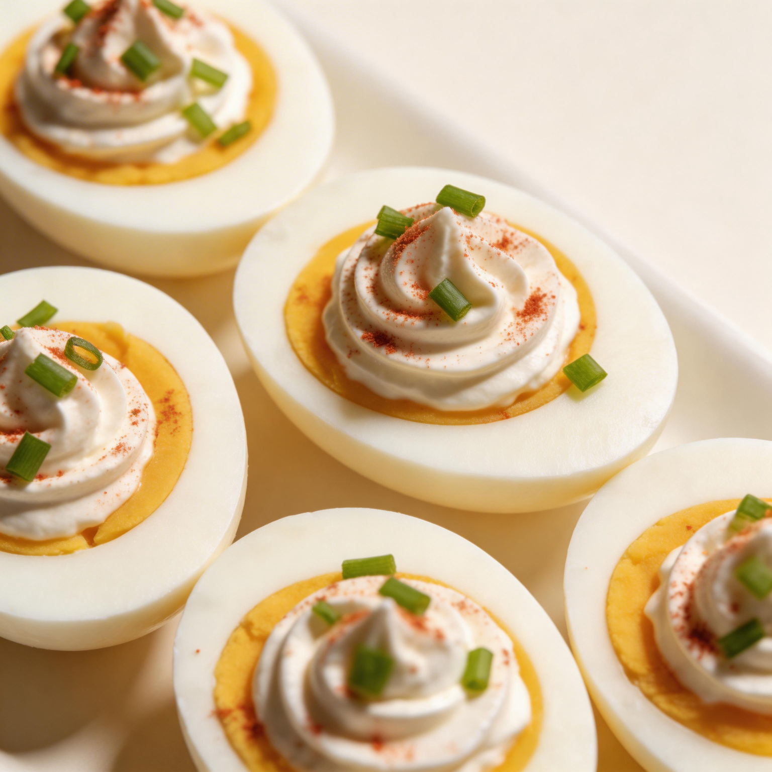 Greek Yogurt Deviled Eggs