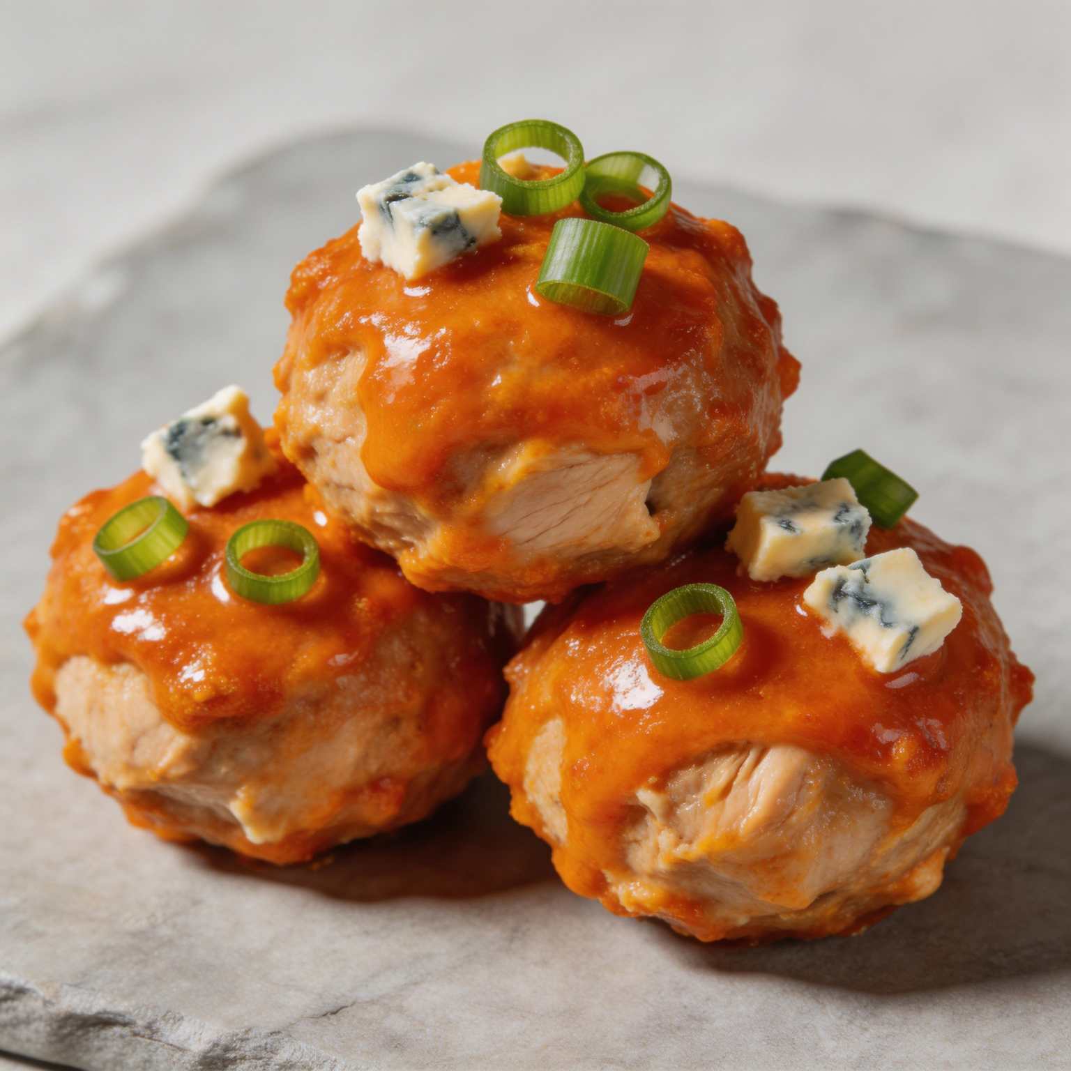Buffalo Chicken Meatballs