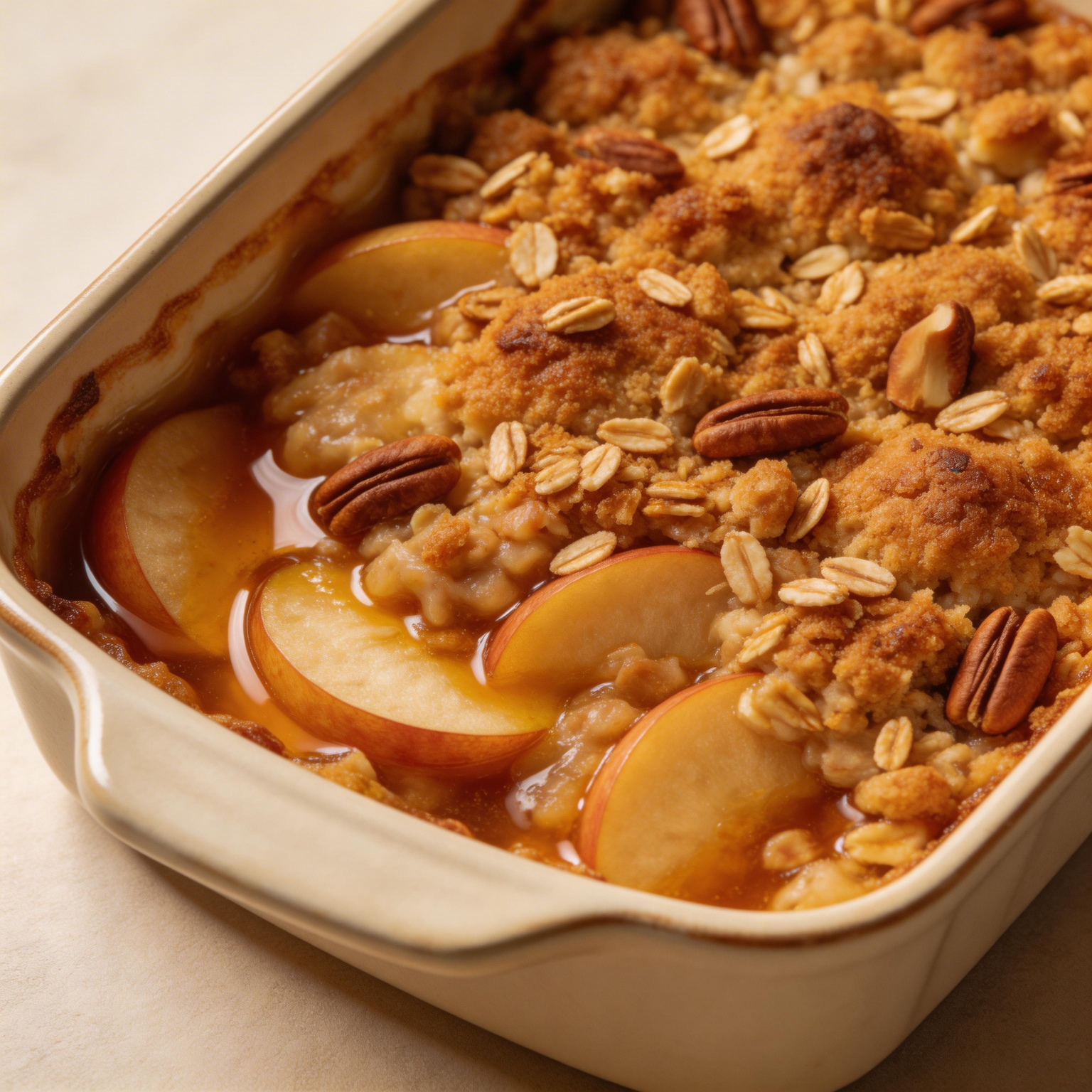 Apple Cider Oatmeal Crisp