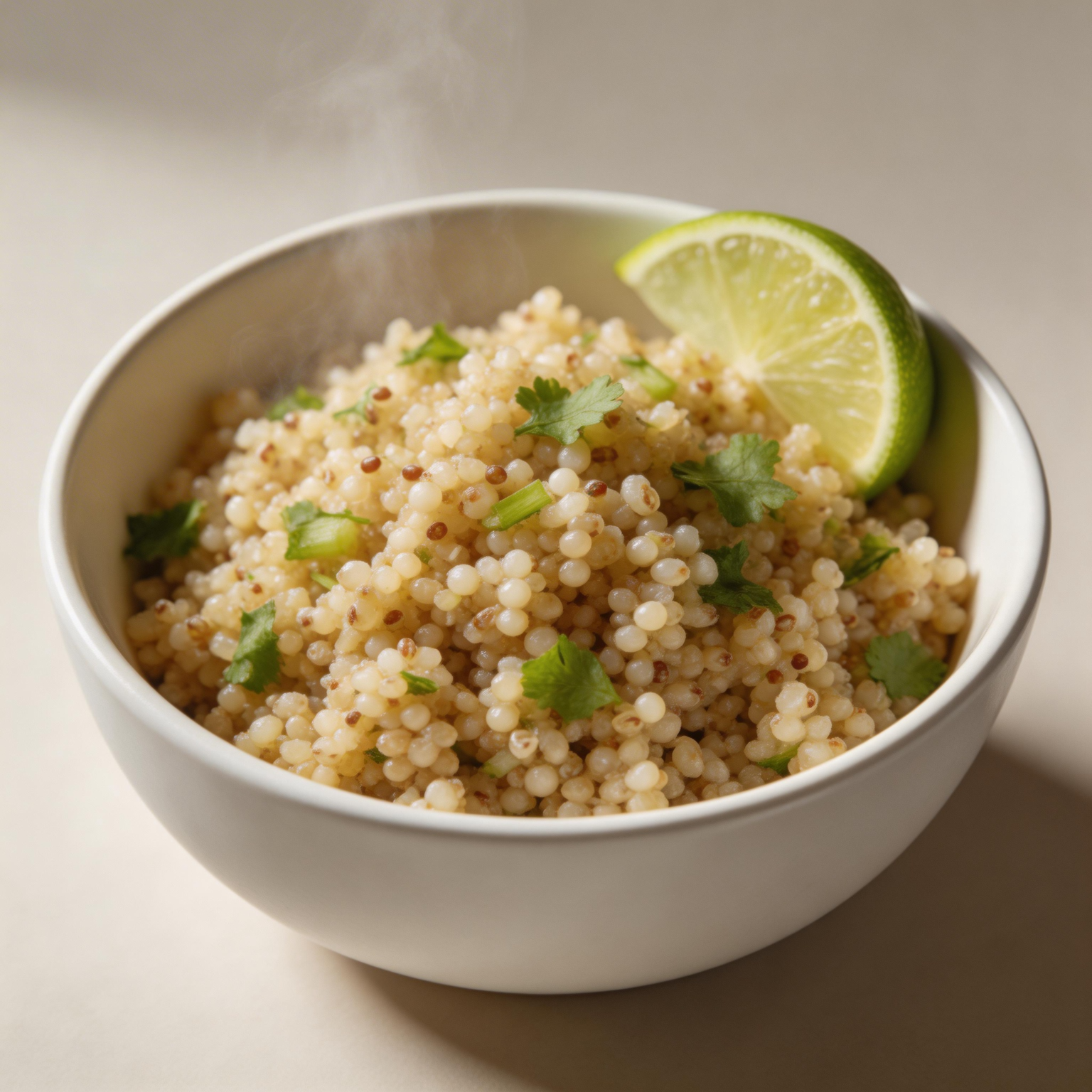 Coconut Lime Cilantro Quinoa