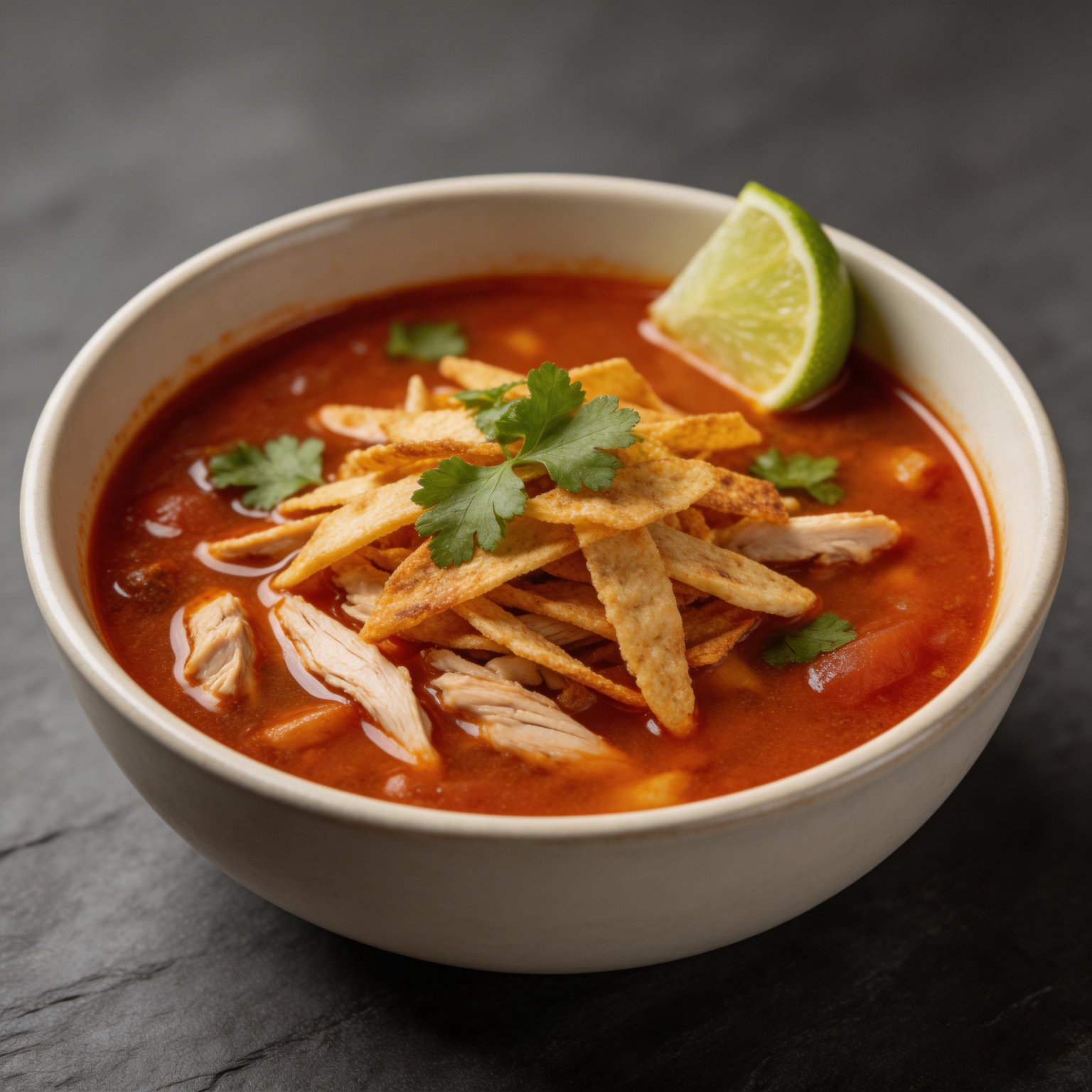 Chipotle Chicken Tortilla Soup