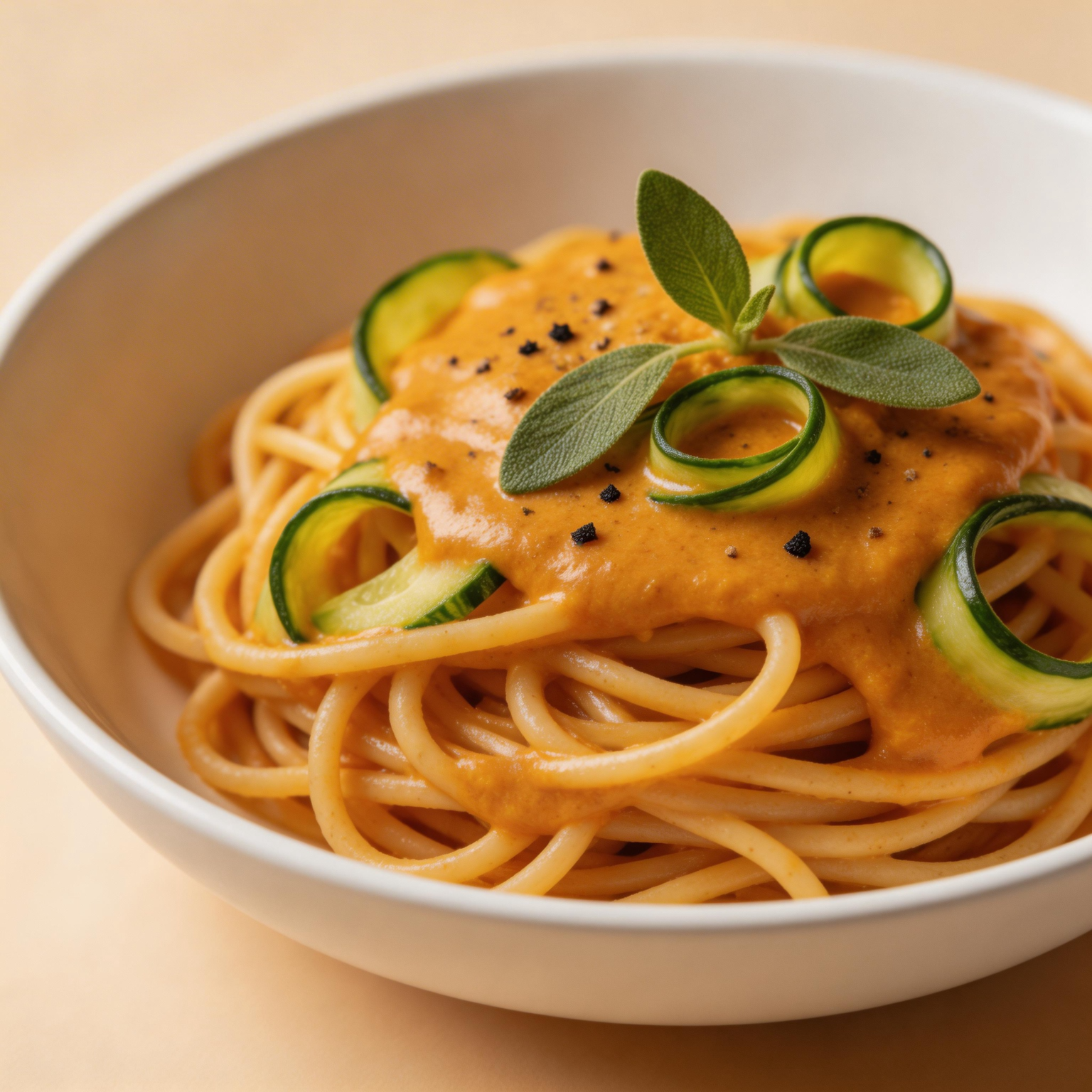 Butternut Squash and Sage Pasta