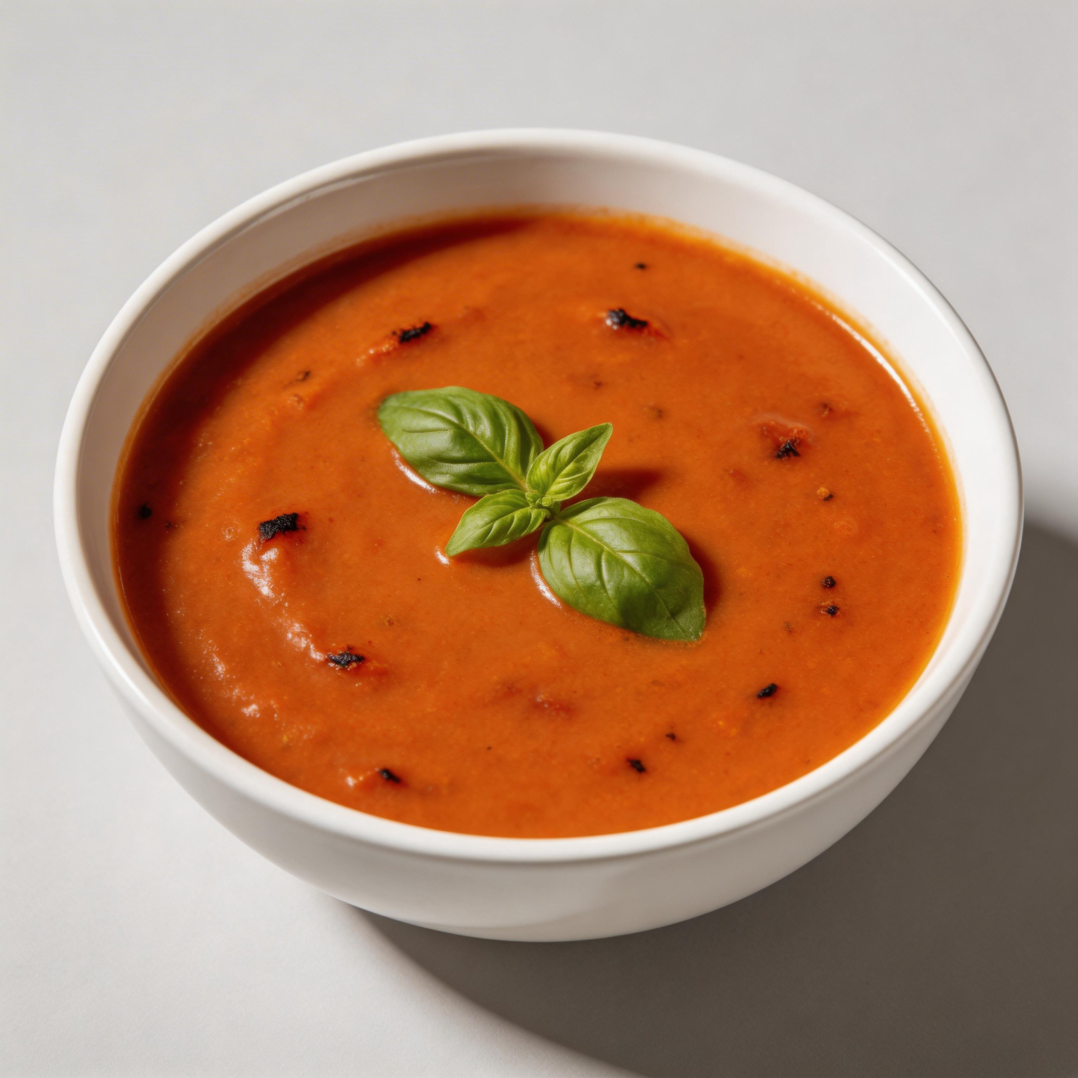 Fire-Roasted Tomato Basil Soup