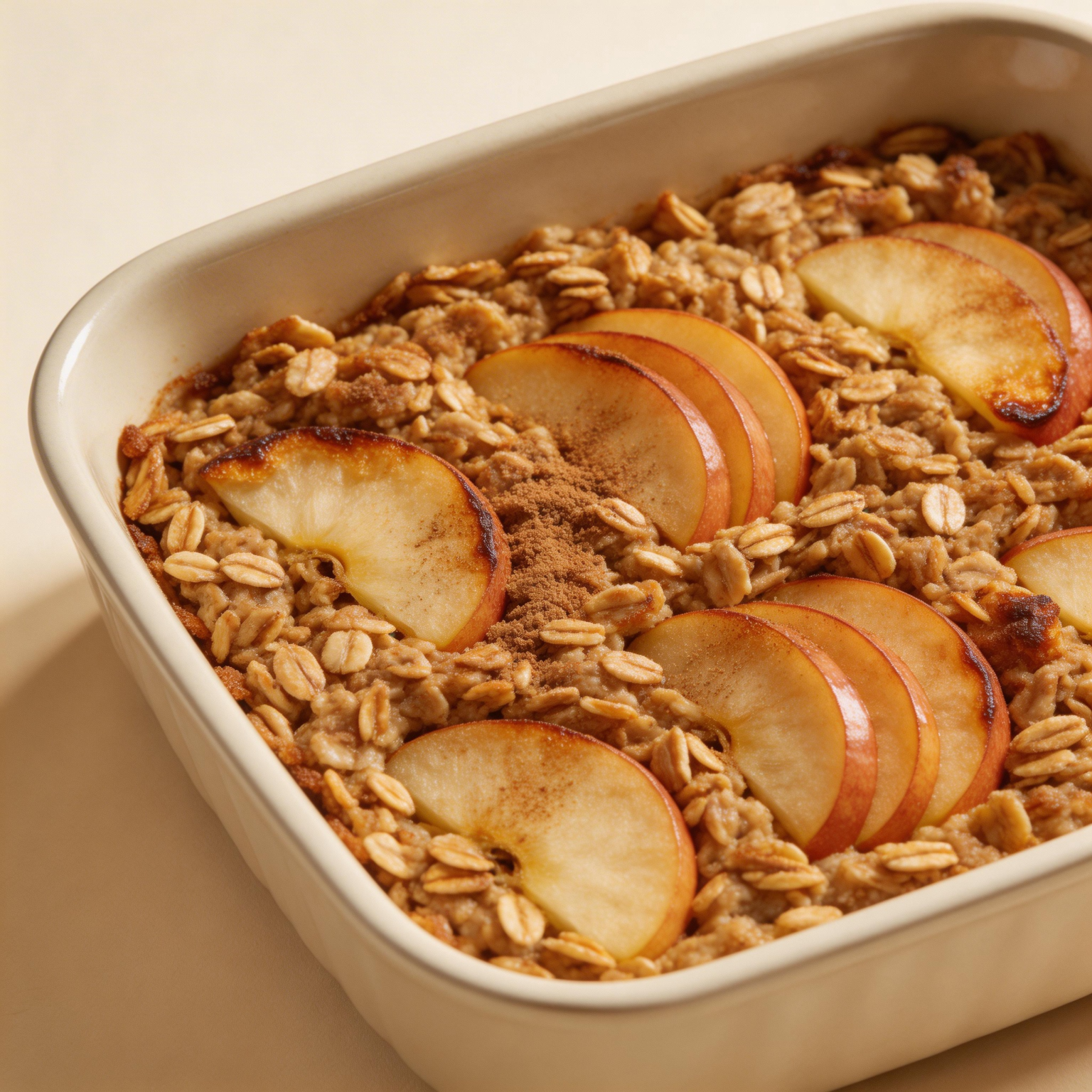 Apple Cinnamon Baked Oatmeal