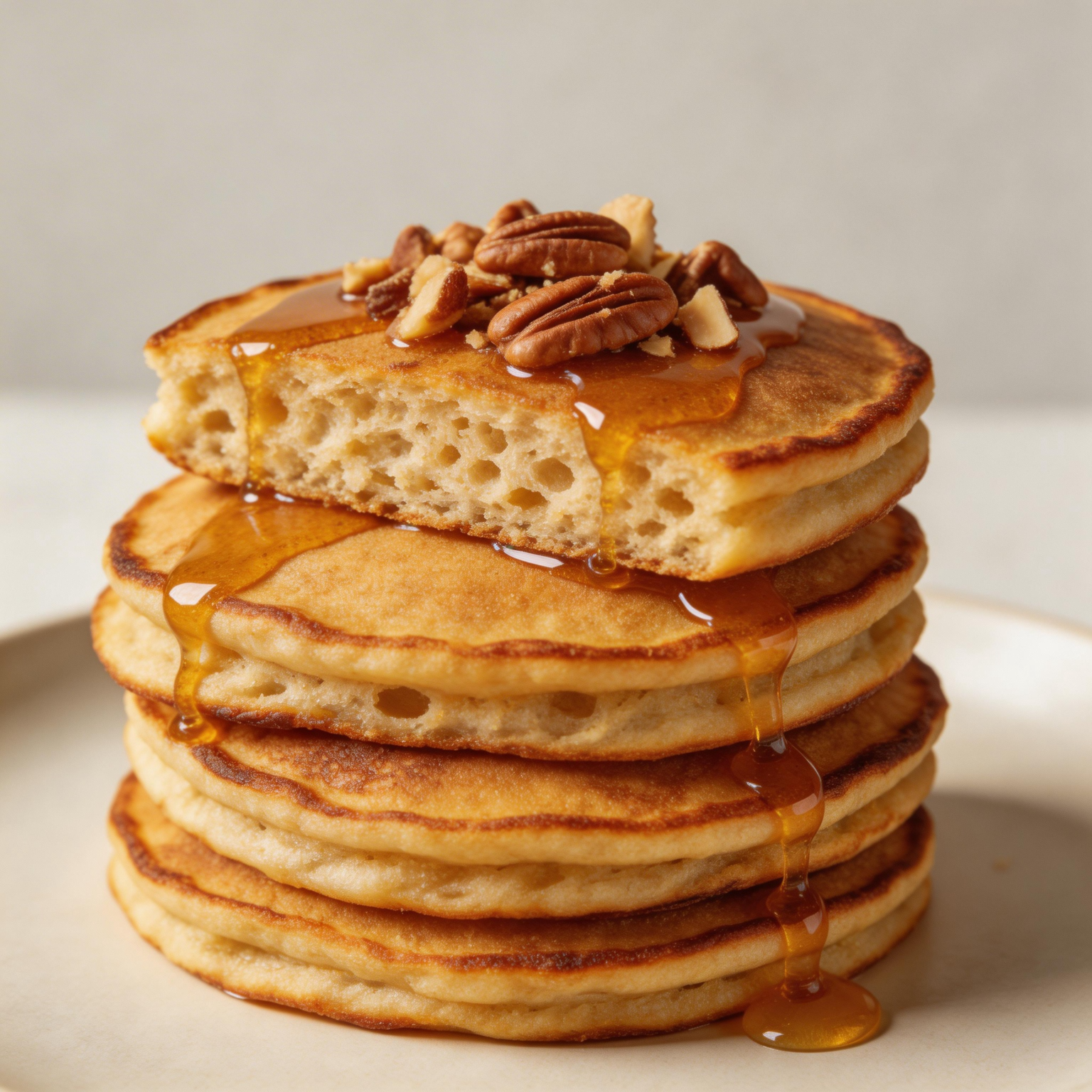 Almond Flour Pumpkin Pancakes