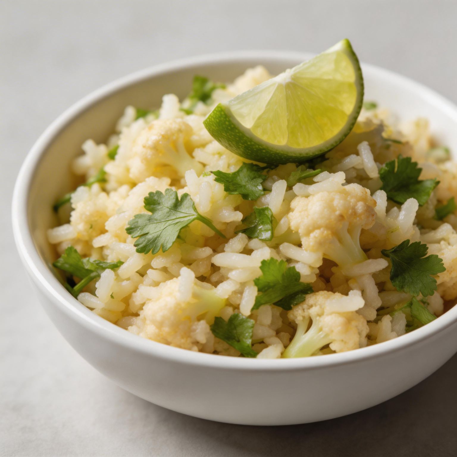 Cilantro Lime Cauliflower Rice