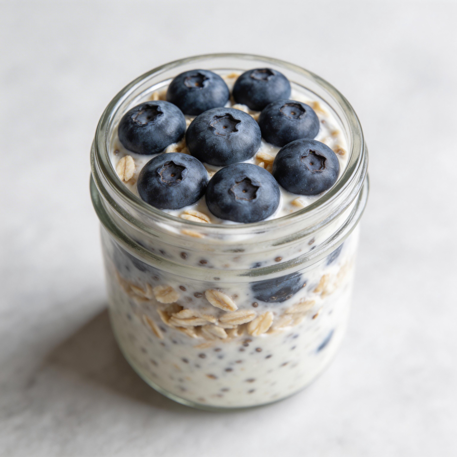 Blueberry Muffin Overnight Oats