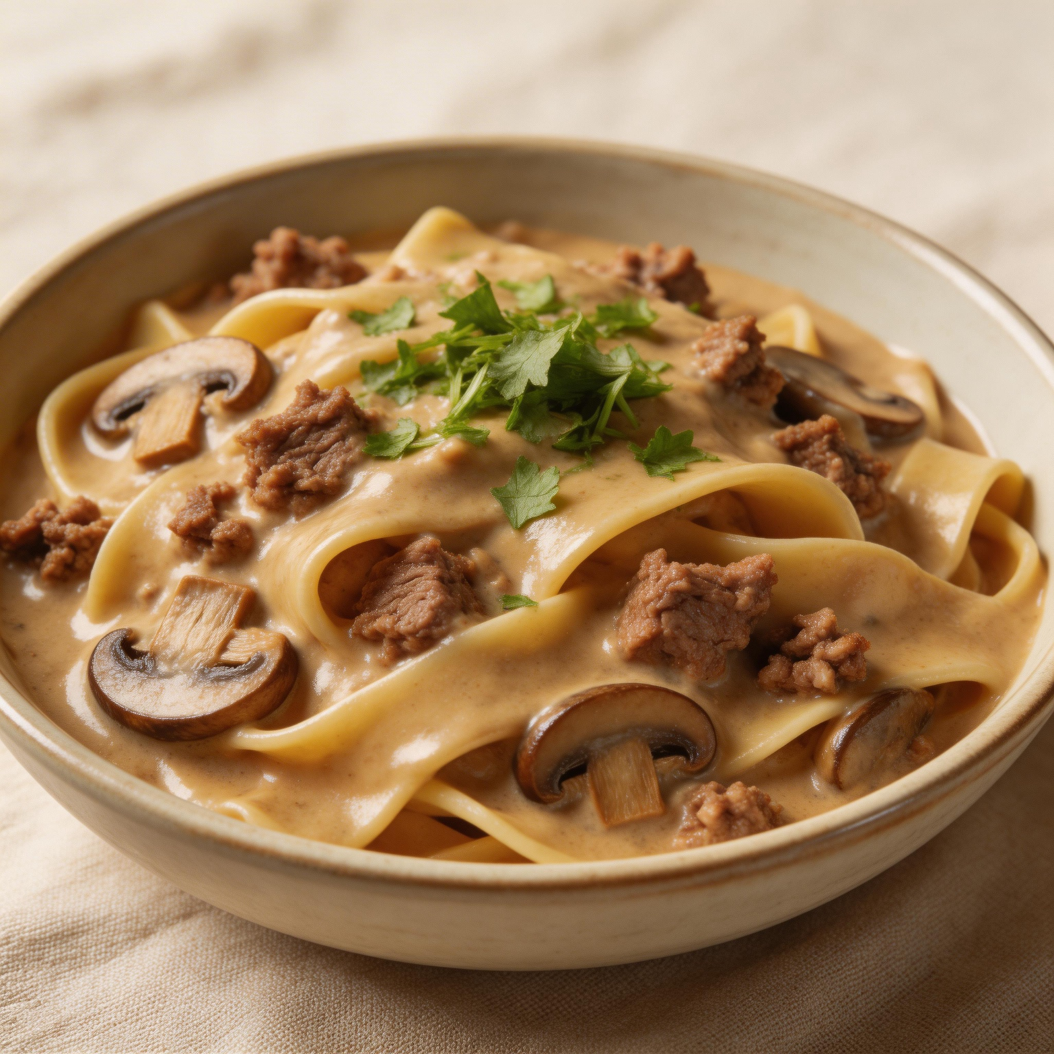 Beef Stroganoff Casserole