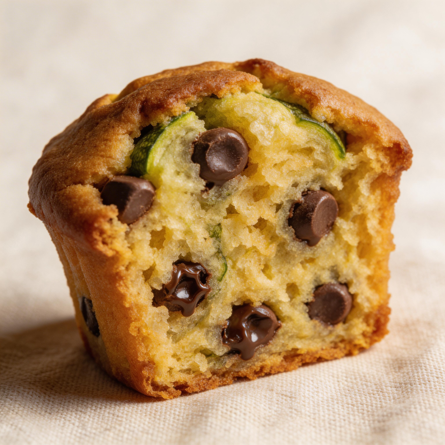 Chocolate Chip Zucchini Muffins