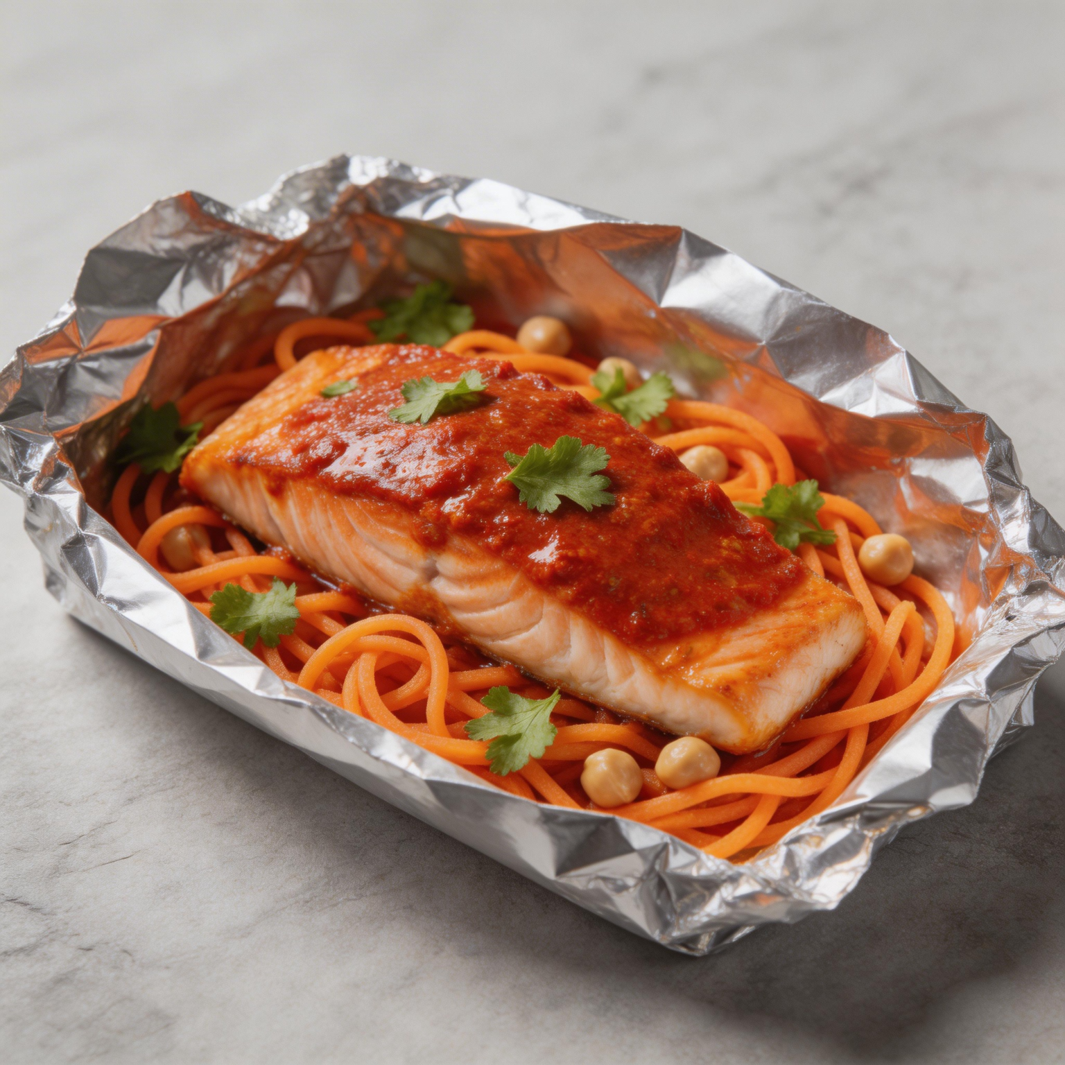 Moroccan Harissa Salmon