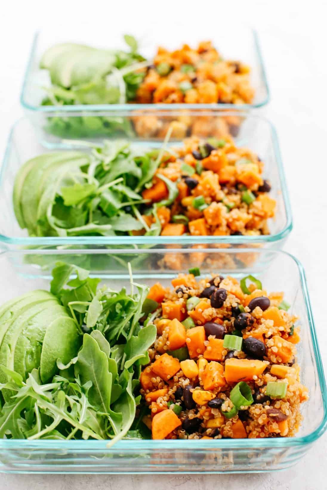 Sweet Potato & Black Bean Quinoa Bake